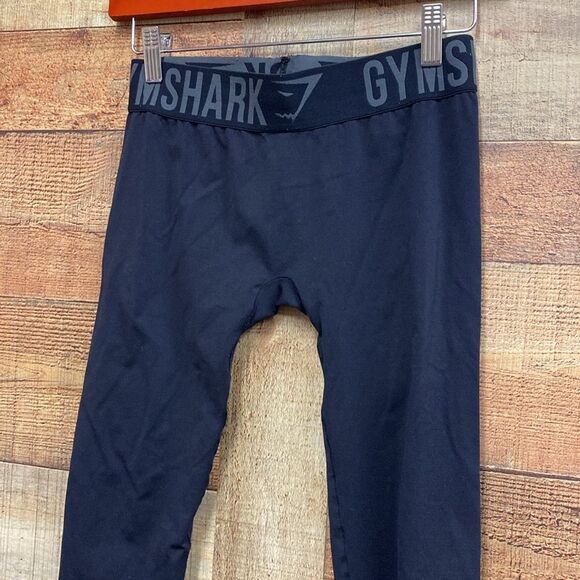 Gymshark Black Seamless Banded Leggings XS - Picture 2 of 3